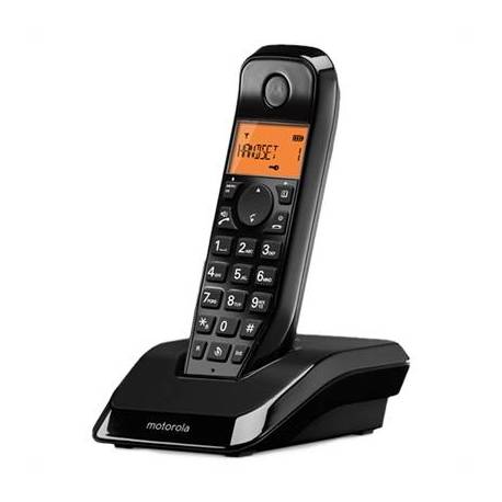 MOTOROLA S1201 Telefono DECT Negro