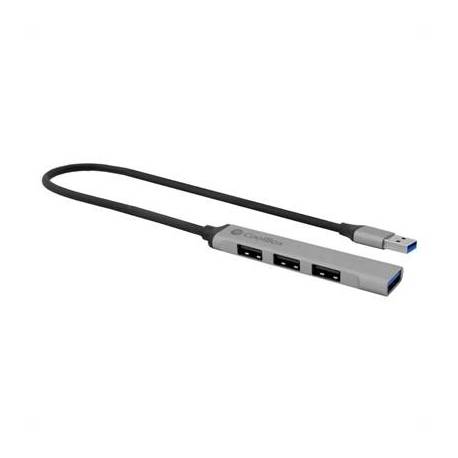 Coolbox HUB ALU USB-A (1XUSB3.0+3XUSB2.0)