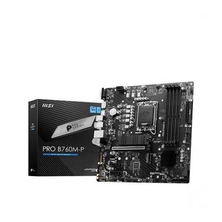 MSI Placa Base PRO B760M-P DDR5 mATX LGA1700