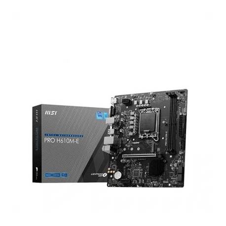 MSI Placa Base PRO H610M-E DDR5 mATX 1700