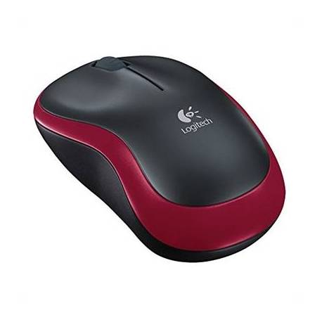 Logitech Ratón Inalámbrico M185 Rojo