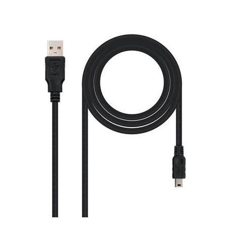 Nanocable Cable USB 2.0 Tipo A/M-Mini USB 5PIN/M1M