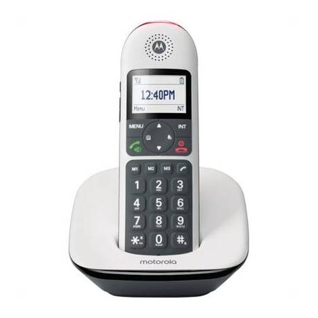 MOTOROLA CD5001 Telefono DECT Teclas Grandes Blanc