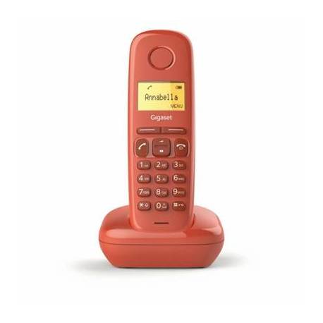 Gigaset A170 Inalámbrico DECT Rojo