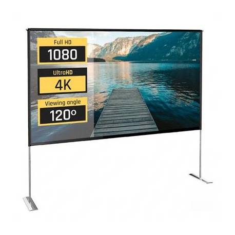 iggual Pantalla exterior portable 120' 265x149 cm