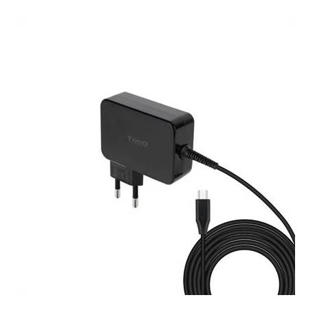 Tooq Cargador portatil GAN USB-C PD 90W Negro