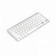 iggual Teclado Bluetooth Slim TKL-BT plata