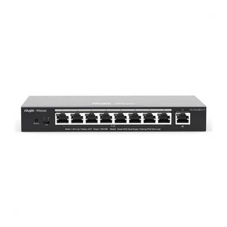 Ruijie Switch 9xGb RJ45 (8 PoE/POE+) 120W Steel