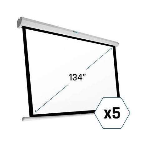 iggual Pack 5 x Pantalla 134' 4:3 240x240 eléctric