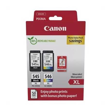 Canon Cartucho Multipack PG-545XL/CL-546XL