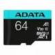 ADATA microSDXC/SDHC UHS-I U3 64GB c/adapt