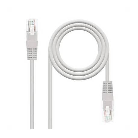 Nanocable Latiguillo Categoria 6 UTP 25 M Gris
