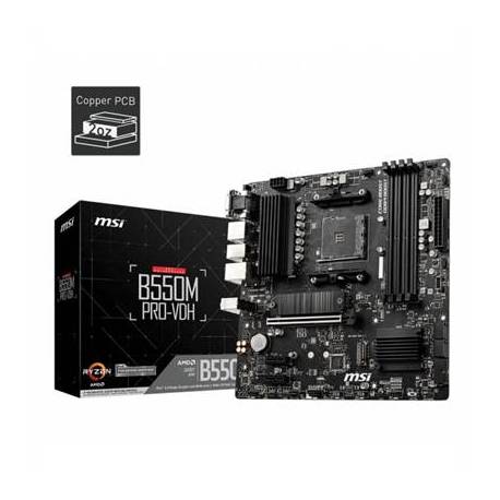 MSI Placa Base B550M PRO-VDH mATX AM4