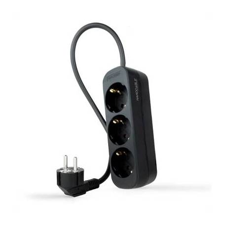 Nanocable Regleta de Enchufes 4 Tomas 1.4 m Negro