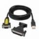 Nanocable Adaptador Usb a Serie DB9M/25H