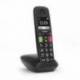 Gigaset E290 Inalámbrico DECT Duo Negro