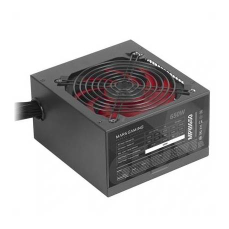 MARS GAMING Fuente Alimentacion MPIII 650W,Silent