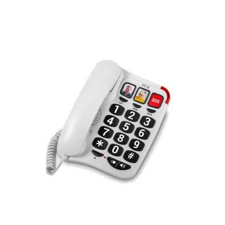 SPC 3295B Telefono CONFORT NUMBERS 2 Blanco
