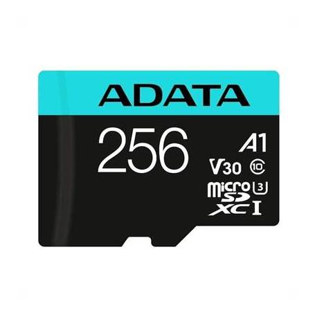 ADATA microSDXC/SDHC UHS-I U3 256GB c/adapt
