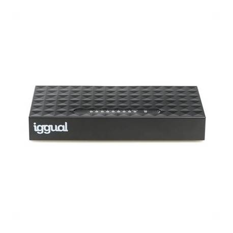 iggual Switch Gigabit 8 puertos 1000 Mbps GES8000