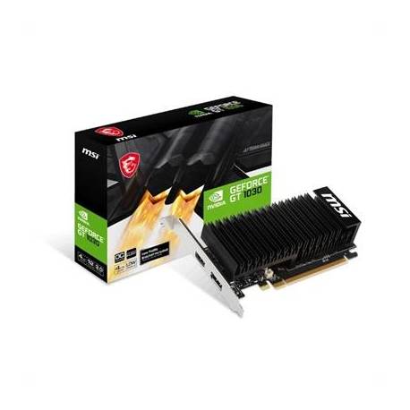 MSI VGA NVIDIA GT 1030 4GHD4 LP OC 4GB DDR4