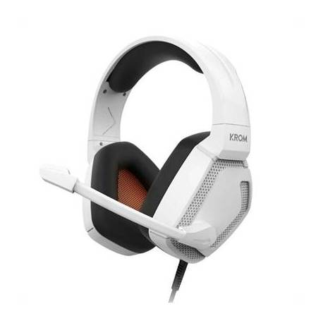 KROM KOPA PRO | AURICULAR GAMING STEREO BLANCO