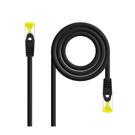 Nanocable Latiguillo LSZH Cat.6A SFTP 25cm Negro