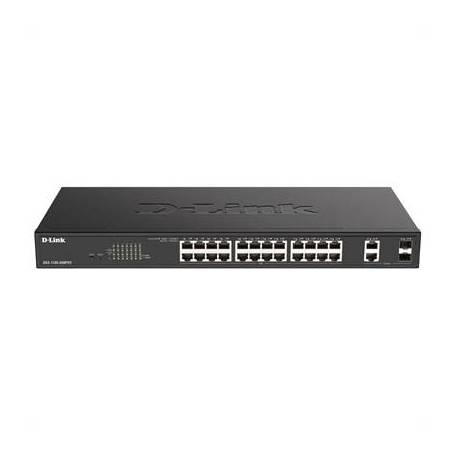 D-Link DGS-1100-26MPV2/E Switch 24xPoE+ 2xSFP Comb