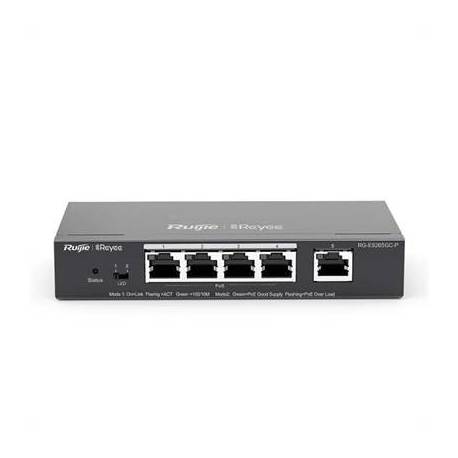 Ruijie Switch 5xGb RJ45 (4 PoE/POE+) 54W Steel