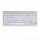 Ewent Teclado Bluetooth iOS/Android/Win Slim Plata