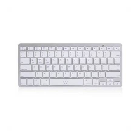 Ewent Teclado Bluetooth iOS/Android/Win Slim Plata