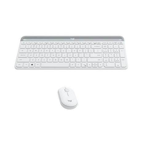 Logitech MK470 Teclado+Ratón Inalambrico Blanco
