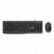 Nilox Teclado y raton Usb NXKME0012 Negro