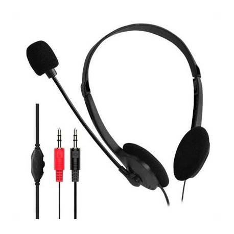 iggual Auriculares con micro 2 x 3.5 mm EASY CALL