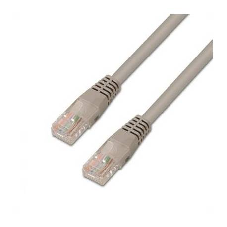 Aisens Latiguillo RJ45 CAT.6 UTP 2.0m Gris Cobre