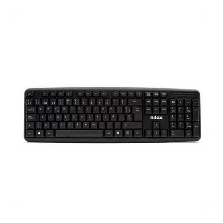 Nilox Teclado Compacto NXKBE000002 Usb Negro