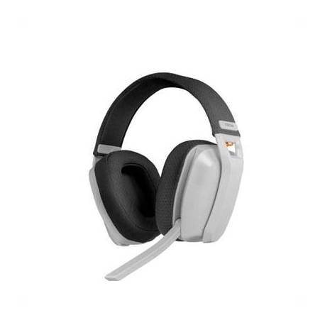 Krom Auriculares Gaming KANJI inalambrico blanco