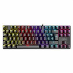 KROM Teclado Gaming NXKROMKASICTKL TKL RAINBOW