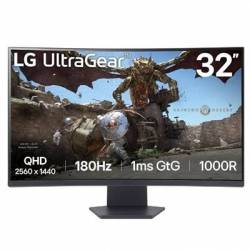 LG 32GS60QC-B Monitor 32' 180h 1m DP 2xHDMI MM cu