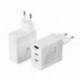 EWENT Cargador carga rapido 65w usb-c y usb-a