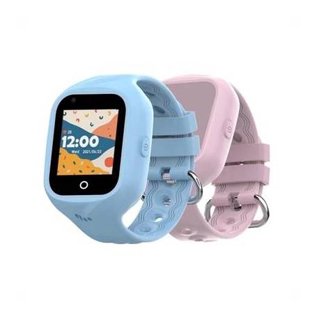 Celly Smartwatche Kids 4G 2 Correas Azul y Rosa