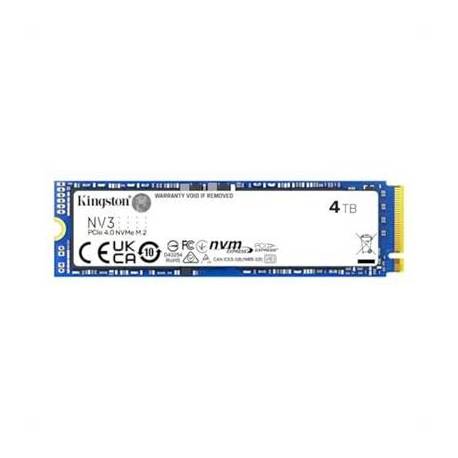 Kingston NV3 SSD 4TB PCIe NVMe Gen 4.0