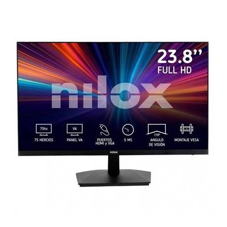 NILOX NXM24FHD11 Monitor 24' FHD VA 5ms VGA HDMI