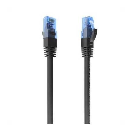 Aisens Cable RJ45 Cat.6 UTP AWG26 CCA Negro 1.0M