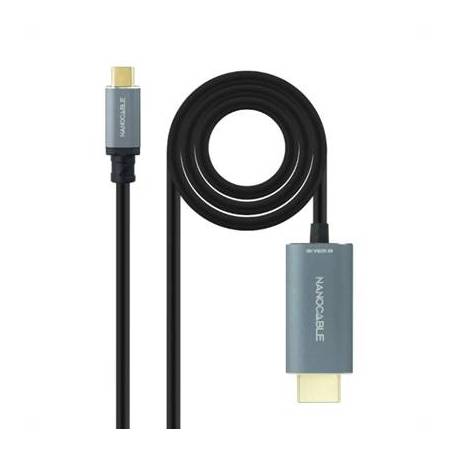 Nanocable Conversor USB-C a HDMI 2.1 8K 60HZ 1.8m
