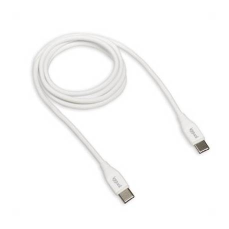 iggual Cable USB-C/USB-C 100 cm blanco Q3.0 3A