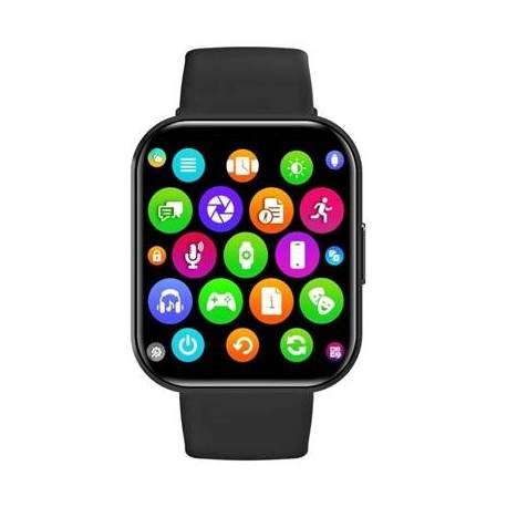Celly Smartwatche Cuadrado Funcion Llamada Negro