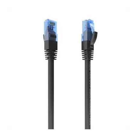 Aisens Cable RJ45 Cat.6 UTP AWG26 CCA Negro 0.5M