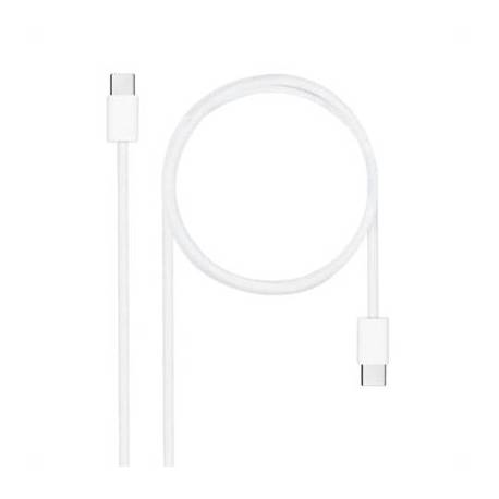 Nanocable Cable USB-C 2.0 60W USB-C/M-M, 1m