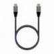 Aisens Cable USB3.2 Gen2X2 5A E-Mark CM-CM Gris 2M